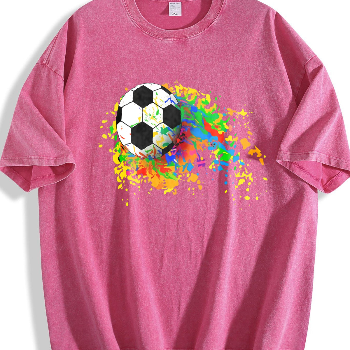 Global Soccer Fan Vintage Washed T-Shirt product image 7
