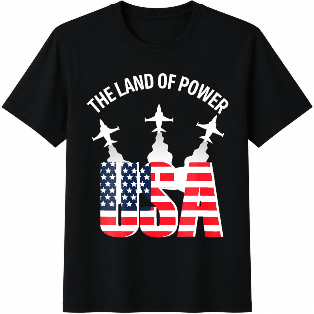 4th Of July Patriotic America Cotton T-Shirt product image 1