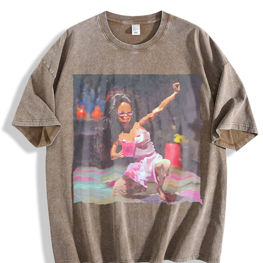 Dancing Doll Party Vintage Washed T-Shirt product image 3
