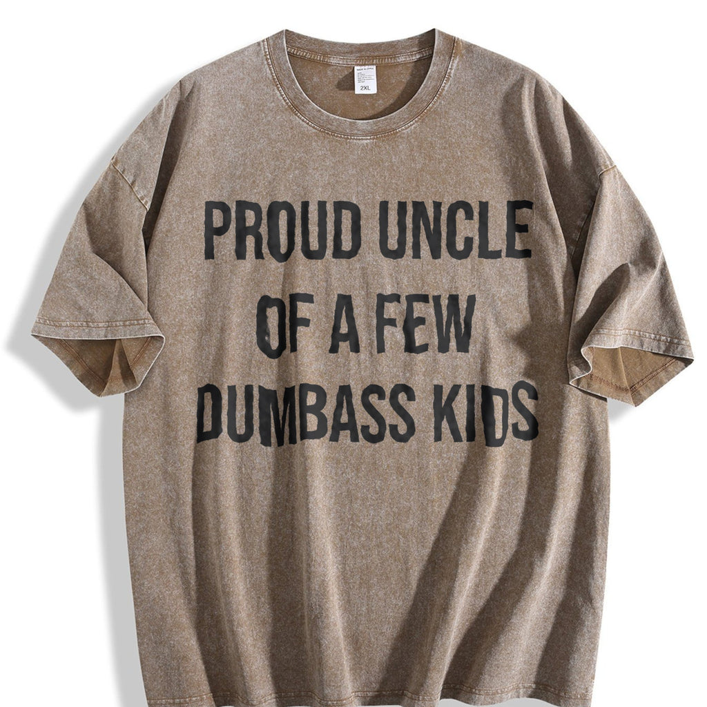 Funny Proud Uncle Of A Few Dumbass Sarcastic Family Vintage product image 3
