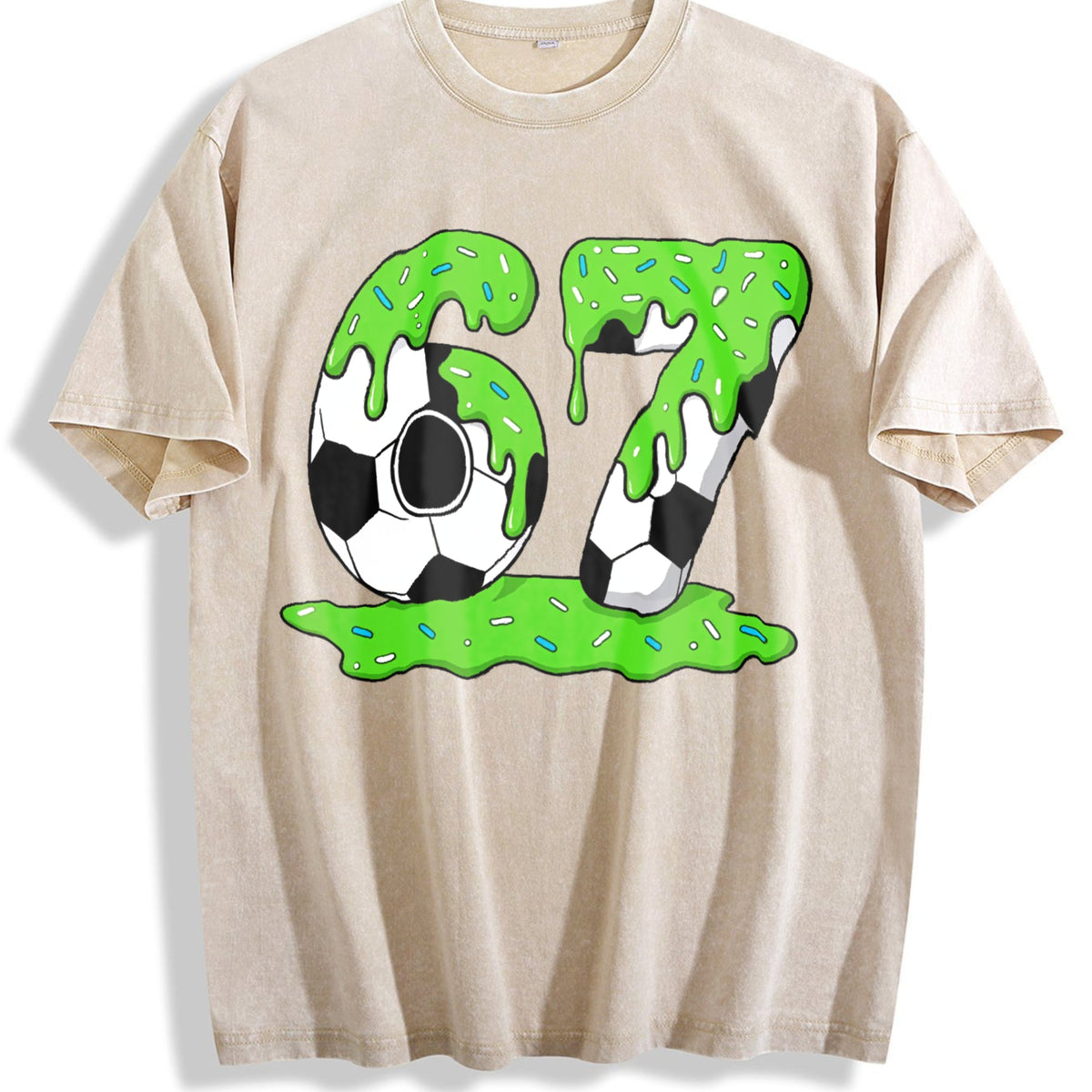 Global Soccer Fan Vintage Washed T-Shirt product image 1