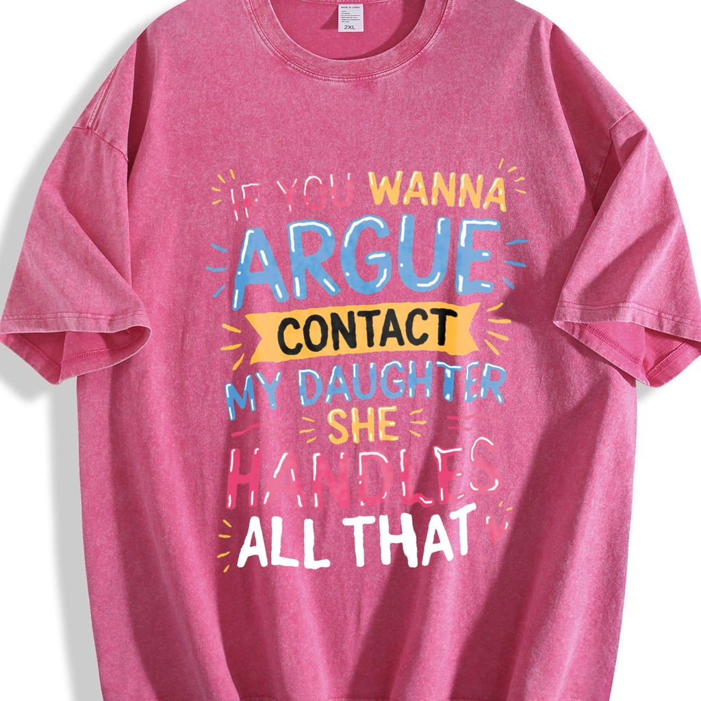 Any Disputes Vintage Washed T-Shirt product image 7