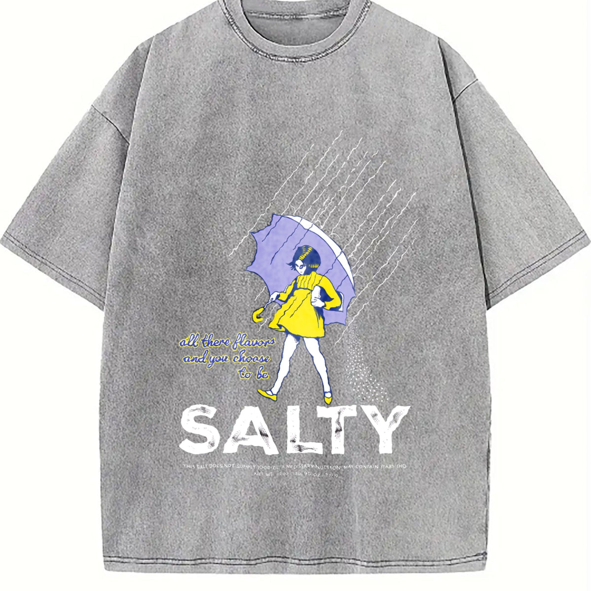 100 Salty Sprinkle Vintage Washed T-Shirt product image 5