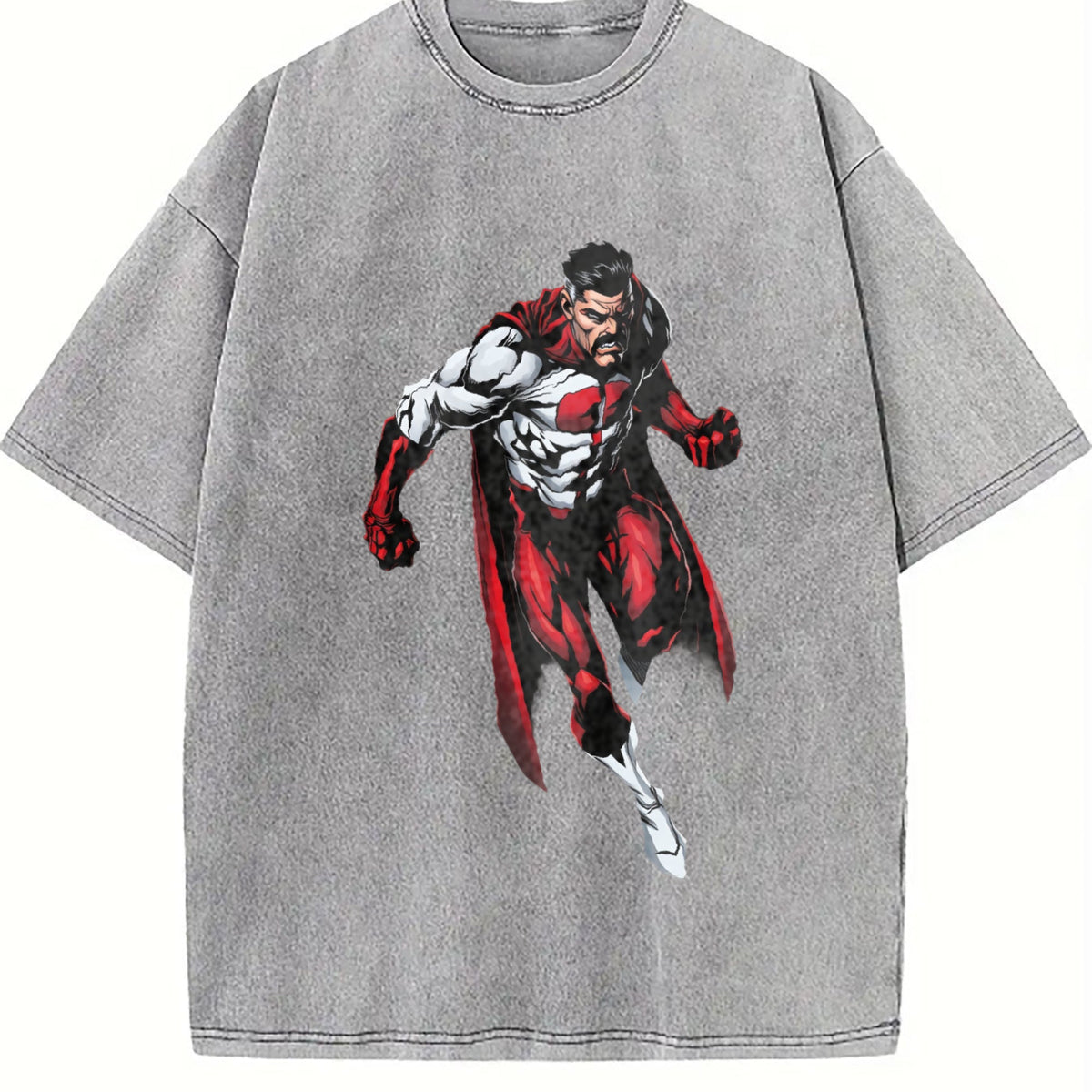 Black Invincible Vintage Washed T-Shirt product image 5