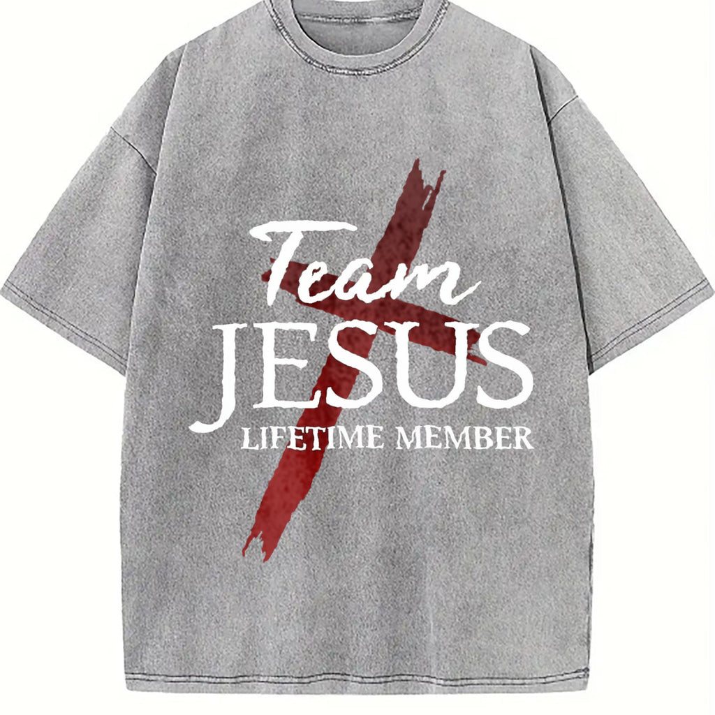 100 Christian God Faith Lifetime Member Team Jesus Vintage product image 5