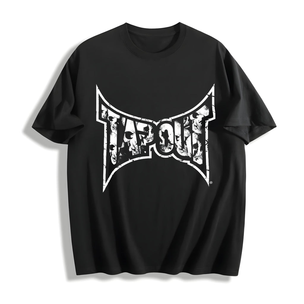 Y2K Tapout Skull Amity Affliction Mma Elite Cotton T-Shirt product image 1
