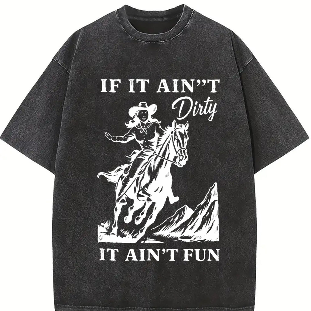 Western Cowgirl Vintage Washed T-Shirt product image 2