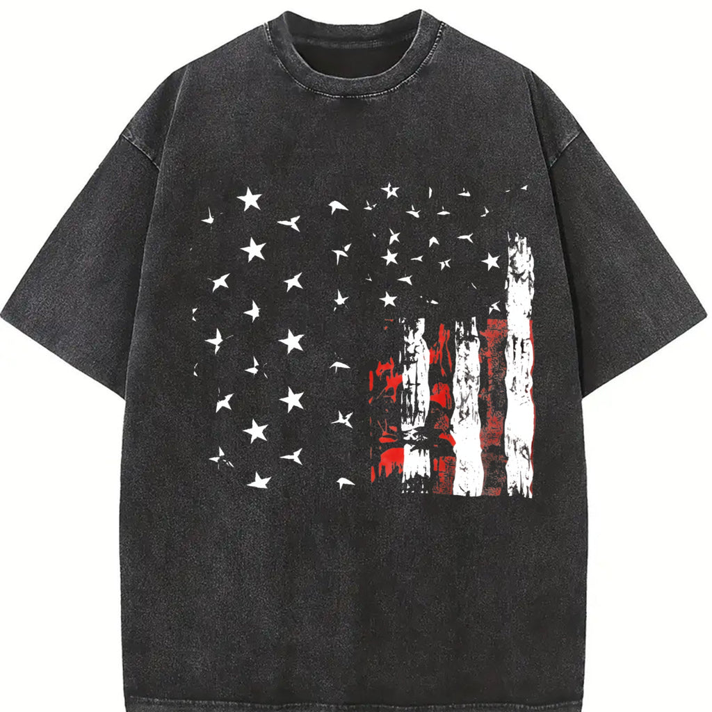 Revival American Flag Ink Sand- Feel Relaxed Pre-shrunk product image 2
