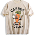 Carrot Club Funny Veggie Lover Cartoon Vintage Washed product image 1