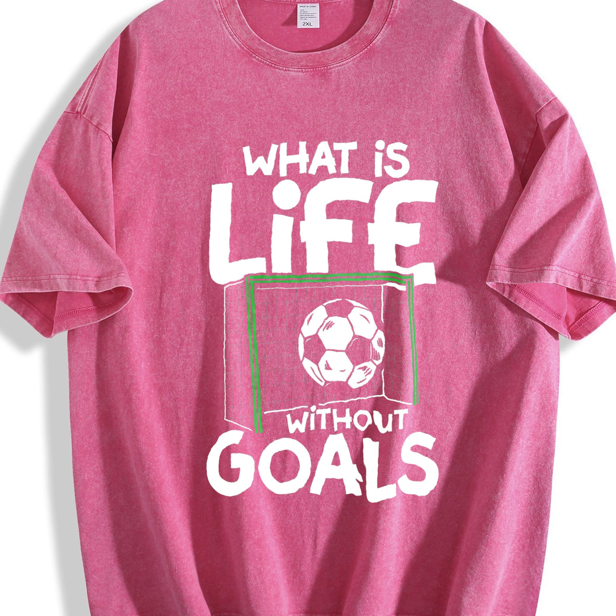 Global Soccer Fan Vintage Washed T-Shirt product image 7