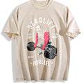 Gym Motivation Vintage Washed T-Shirt product image 1