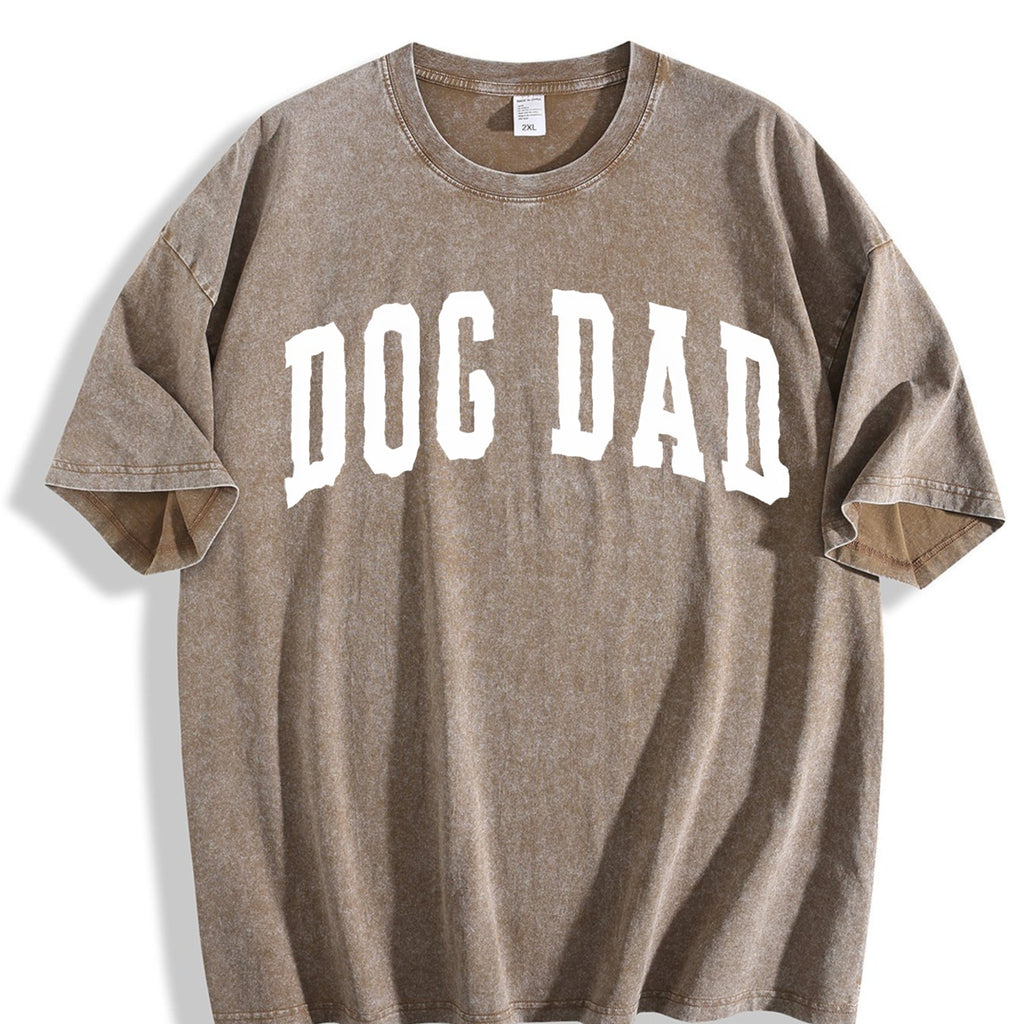 Dog Dad Vintage Washed T-Shirt product image 3