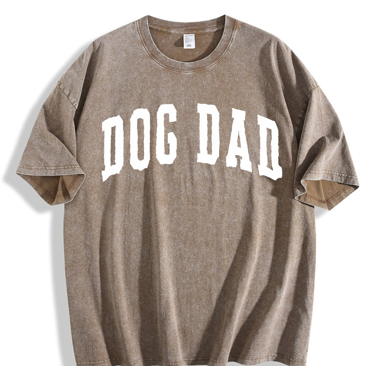 Dog Dad Vintage Washed T-Shirt product image 3