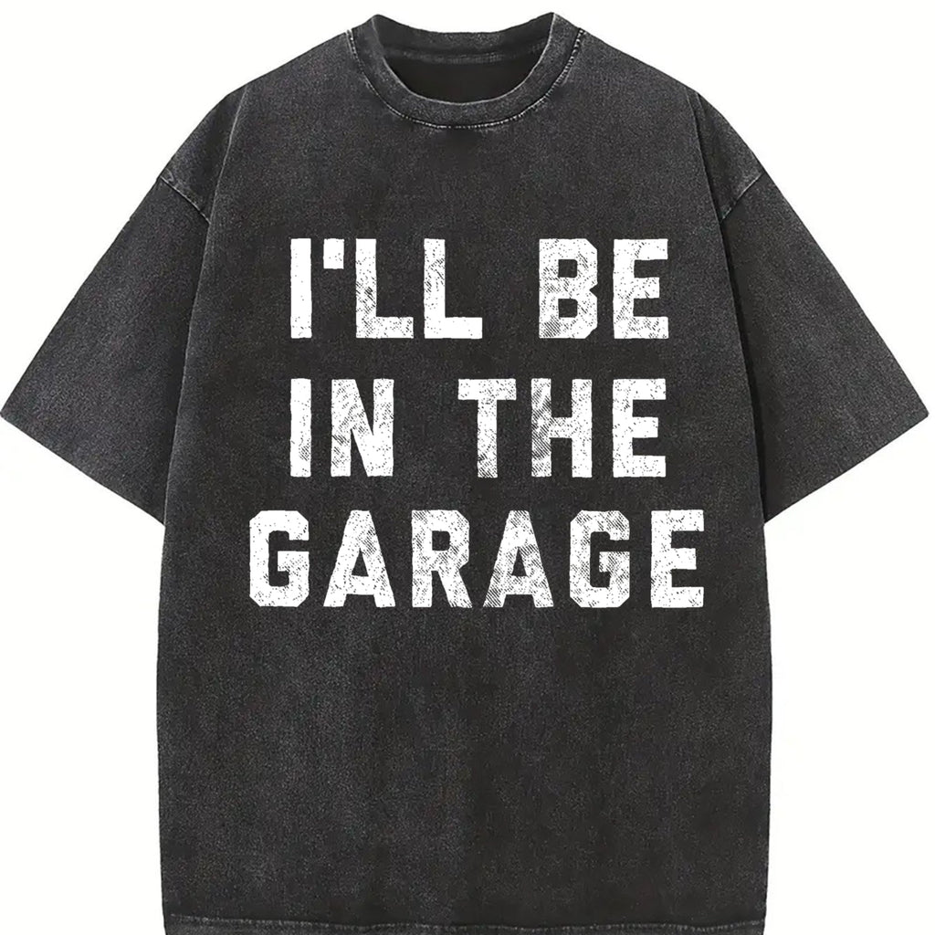 I'll Be In The Garage Funny Car Mechanic Dad Novelty product image 2