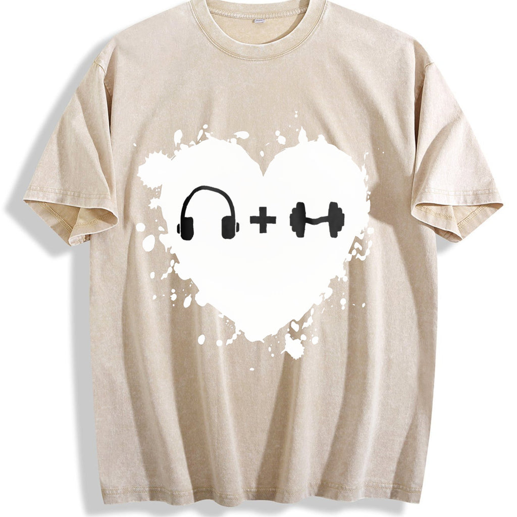 Gym Motivation Vintage Washed T-Shirt product image 1