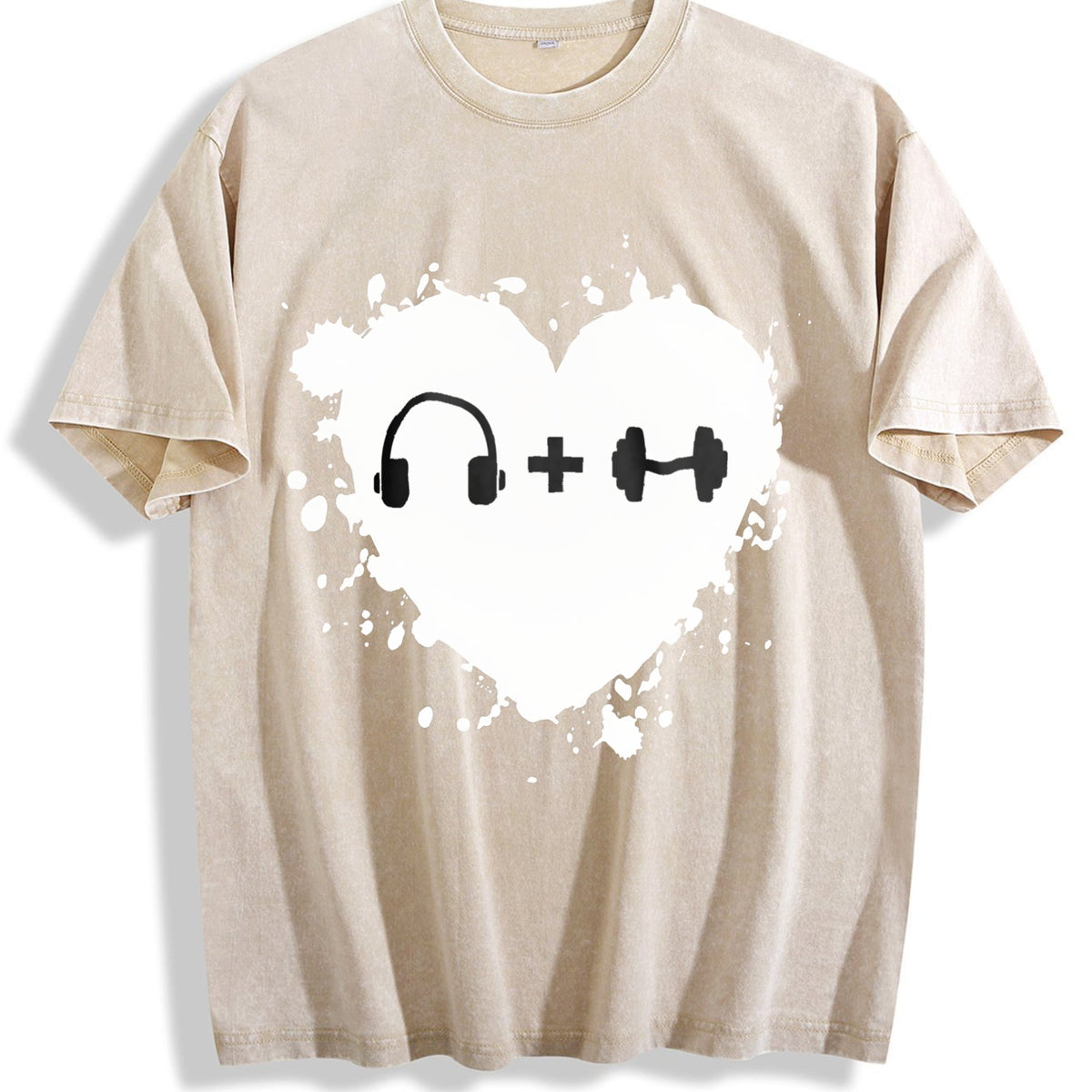 Gym Motivation Vintage Washed T-Shirt product image 1