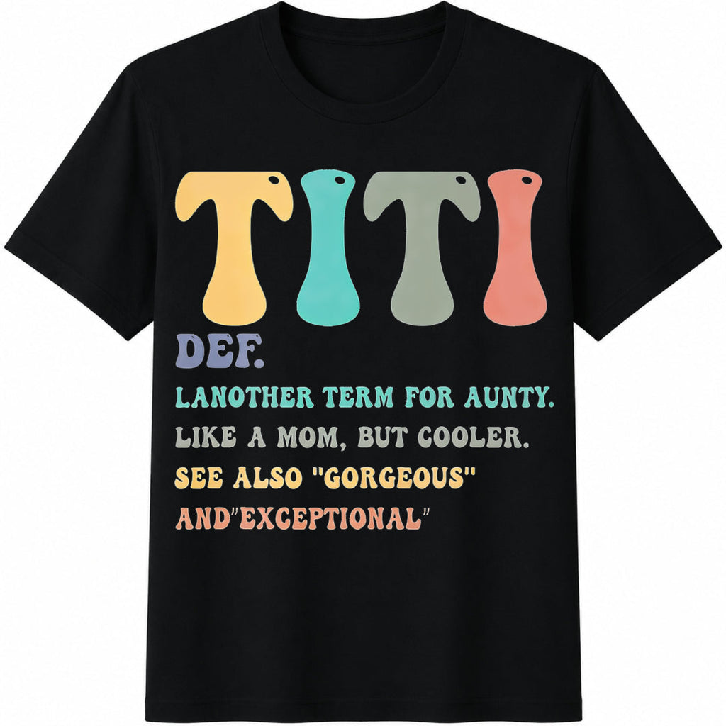 Auntie Defines 'cool Aunt As Cotton T-Shirt product image 1