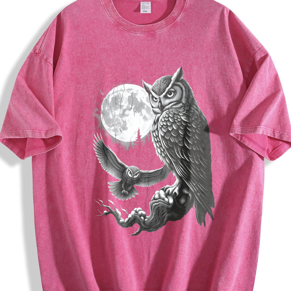 Owl 90s Vintage Washed T-Shirt product image 7