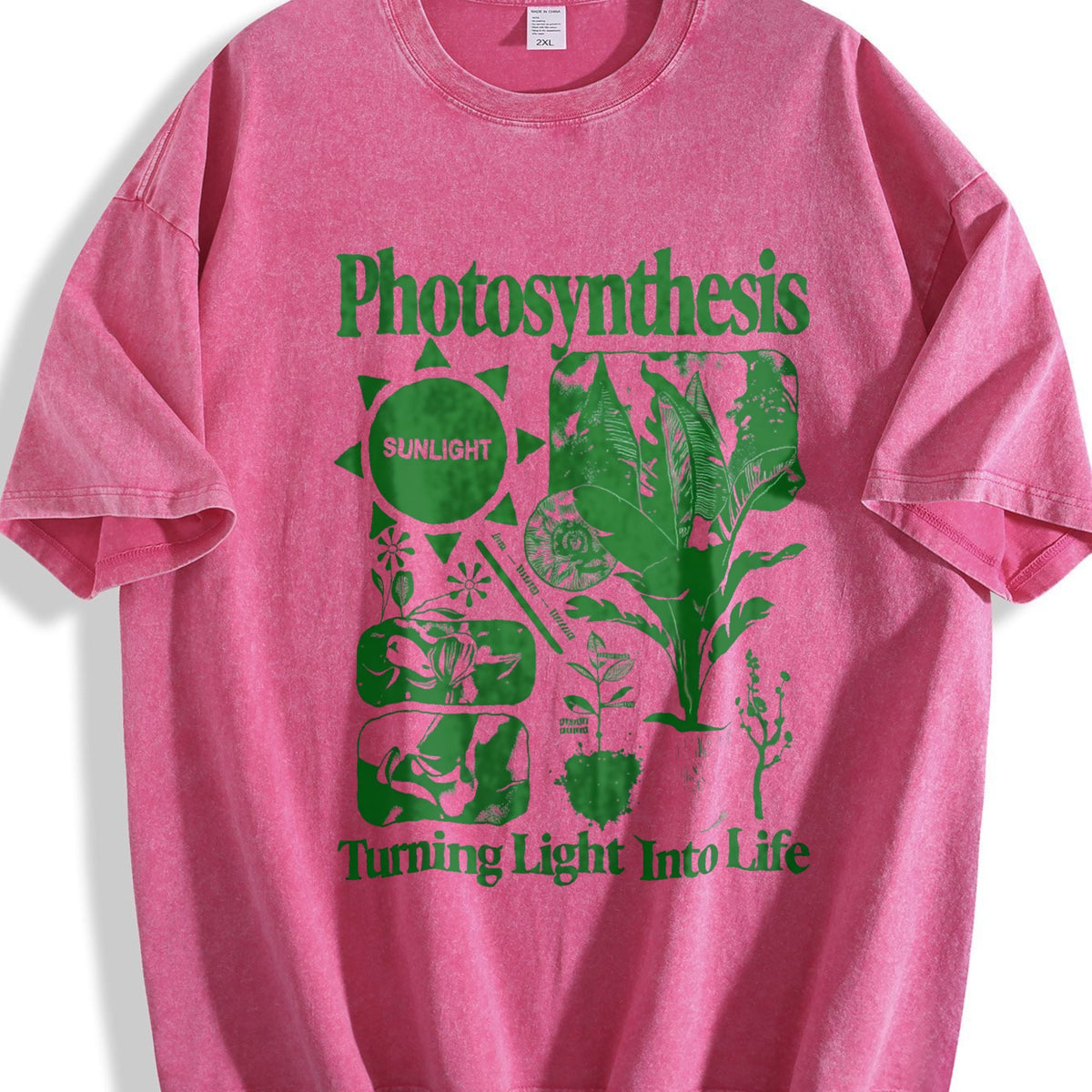 Photosynthesis Vintage Washed T-Shirt product image 7