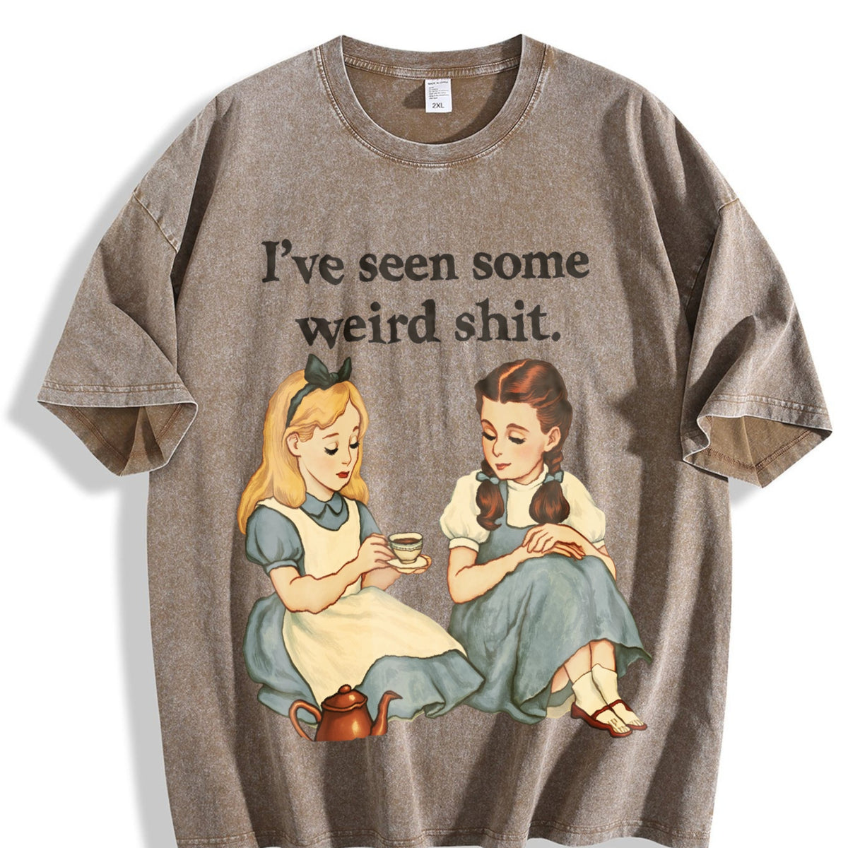 Weird Stuff - Girls - Sarcastic Vintage Washed T-Shirt product image 3