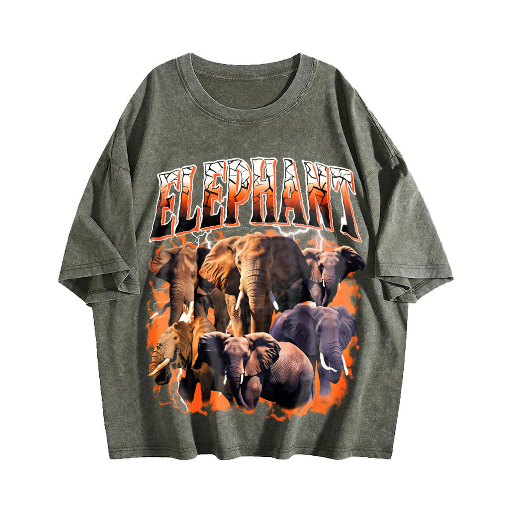 Elephant Vintage Washed T-Shirt product image 4