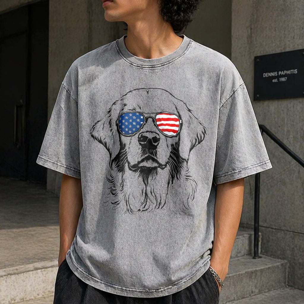 Puppy Love Dog Showcasing 50 Breeds In 4th Of July Vintage product image 12
