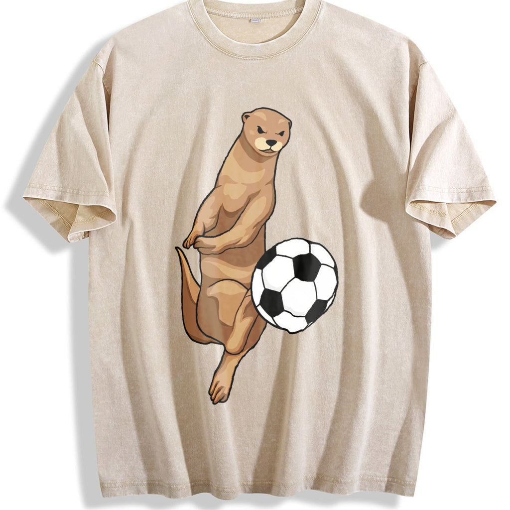 Global Soccer Fan Vintage Washed T-Shirt product image 1