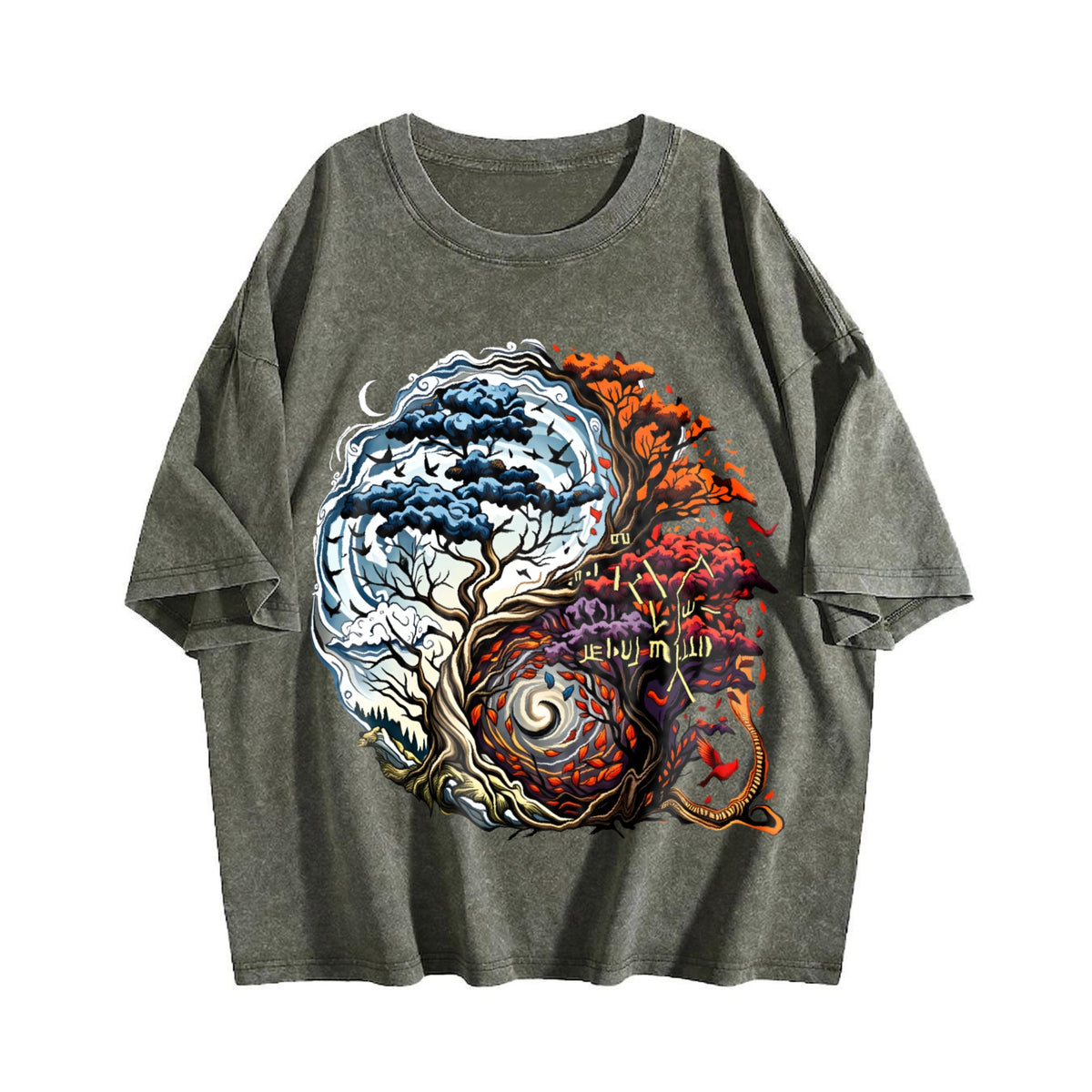Explorer Soul I Am Not Afraid Split Landscape Sun-faded product image 4