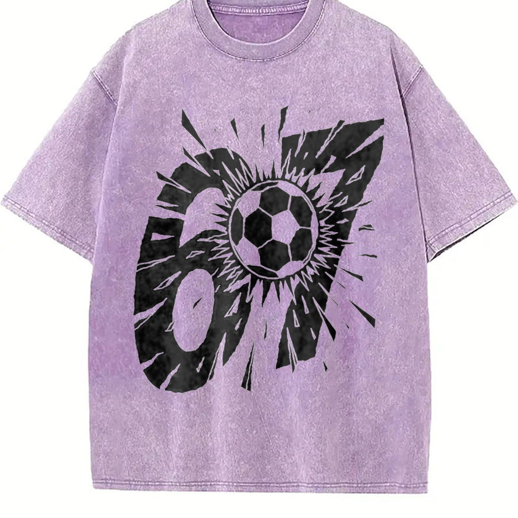 Global Soccer Fan Vintage Washed T-Shirt product image 6