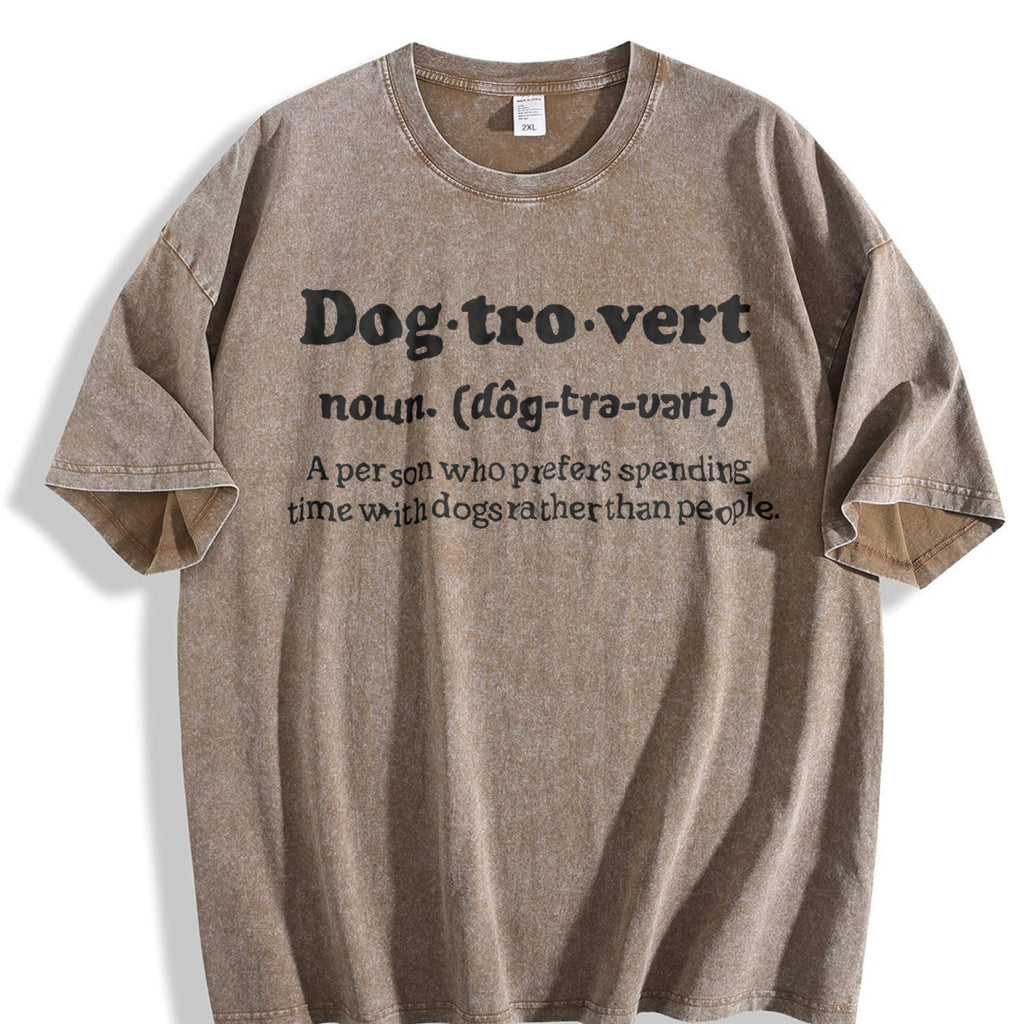 Dogtrovert Vintage Washed T-Shirt product image 3