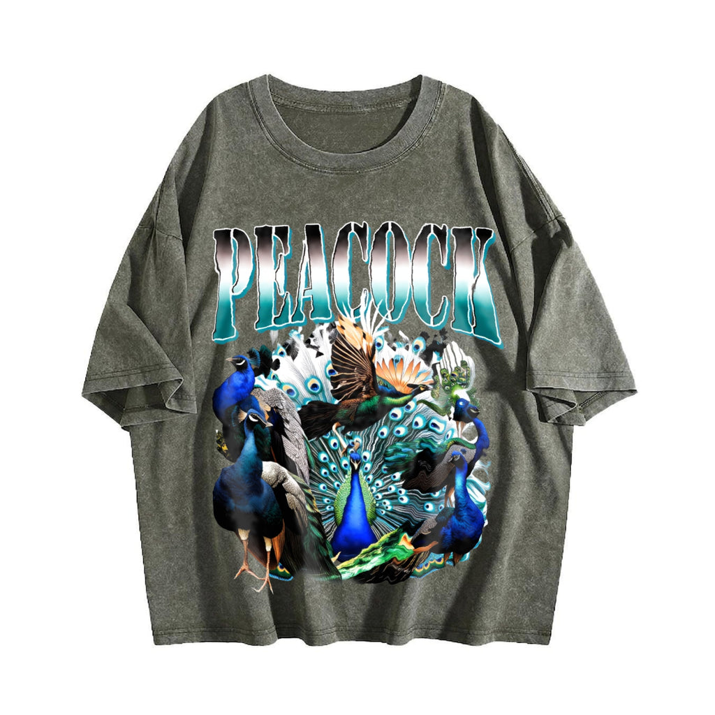 Peacock Vintage Washed T-Shirt product image 4