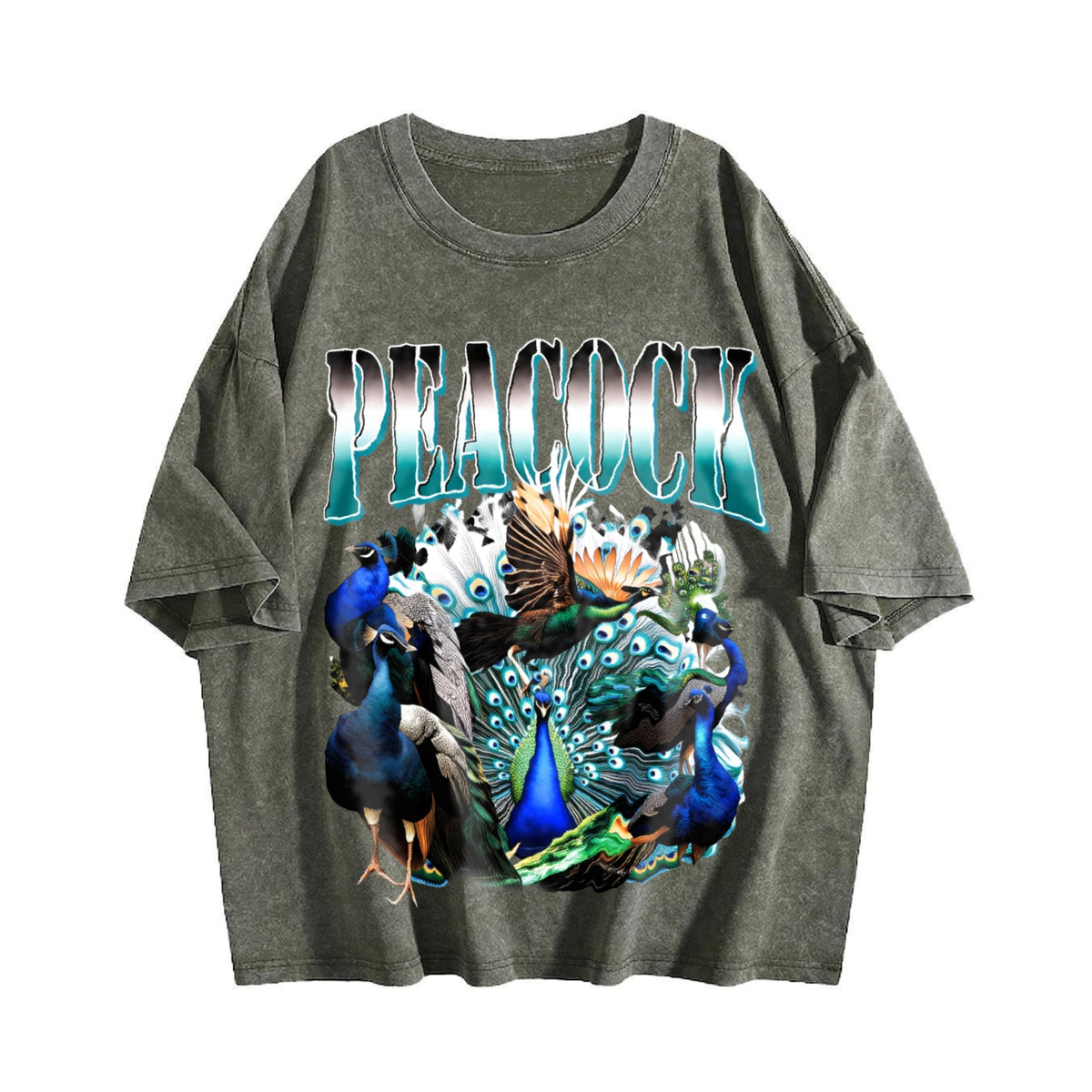 Peacock Vintage Washed T-Shirt product image 4