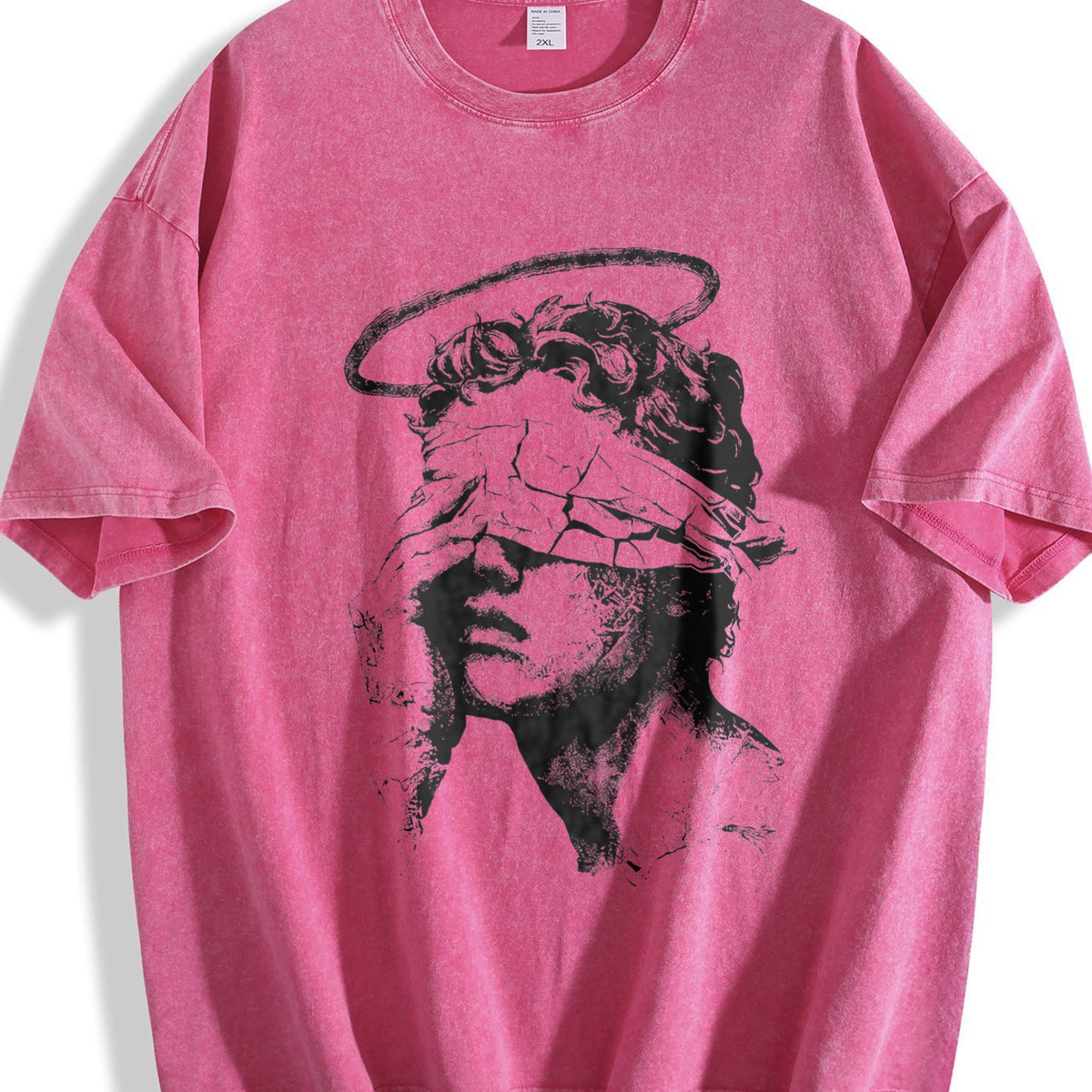 Angel Statue Vintage Washed T-Shirt product image 7