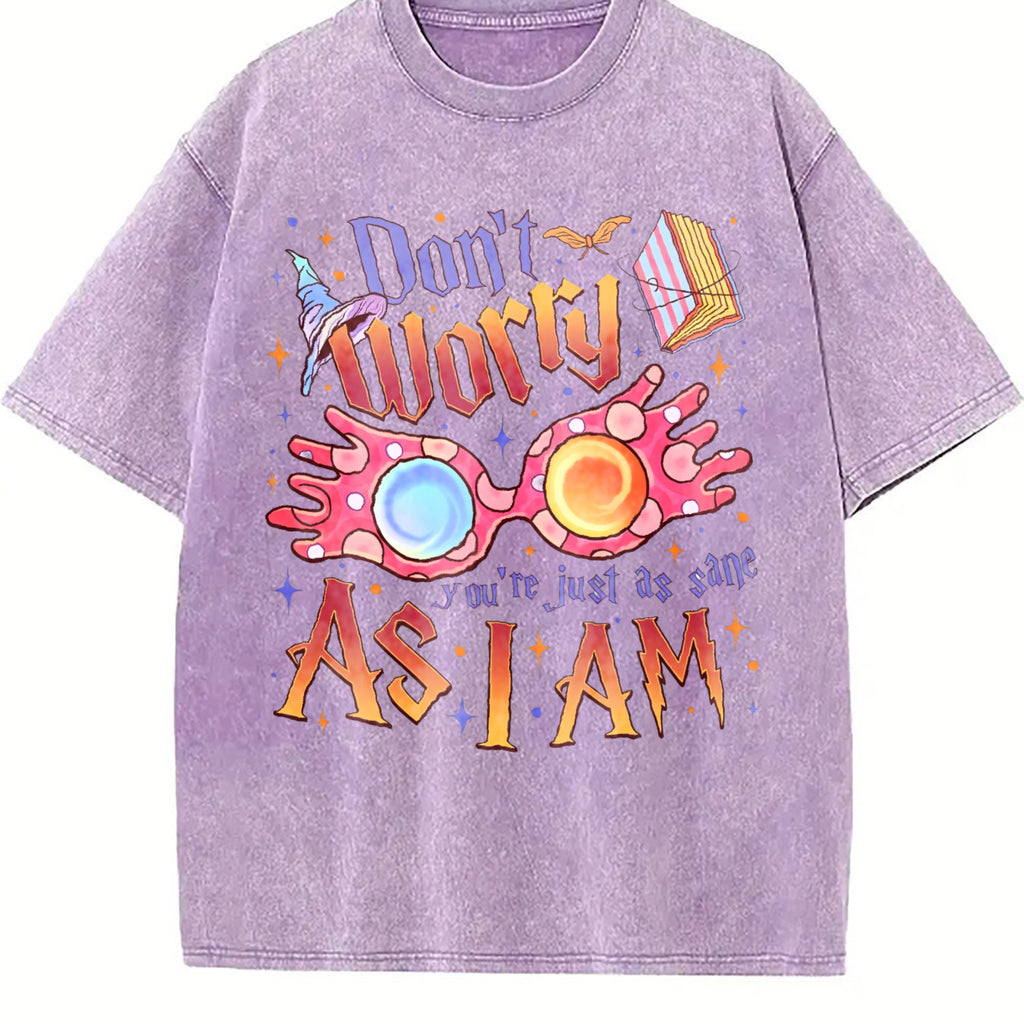 Magical Glasses Wizard Movie Vintage Washed T-Shirt product image 6
