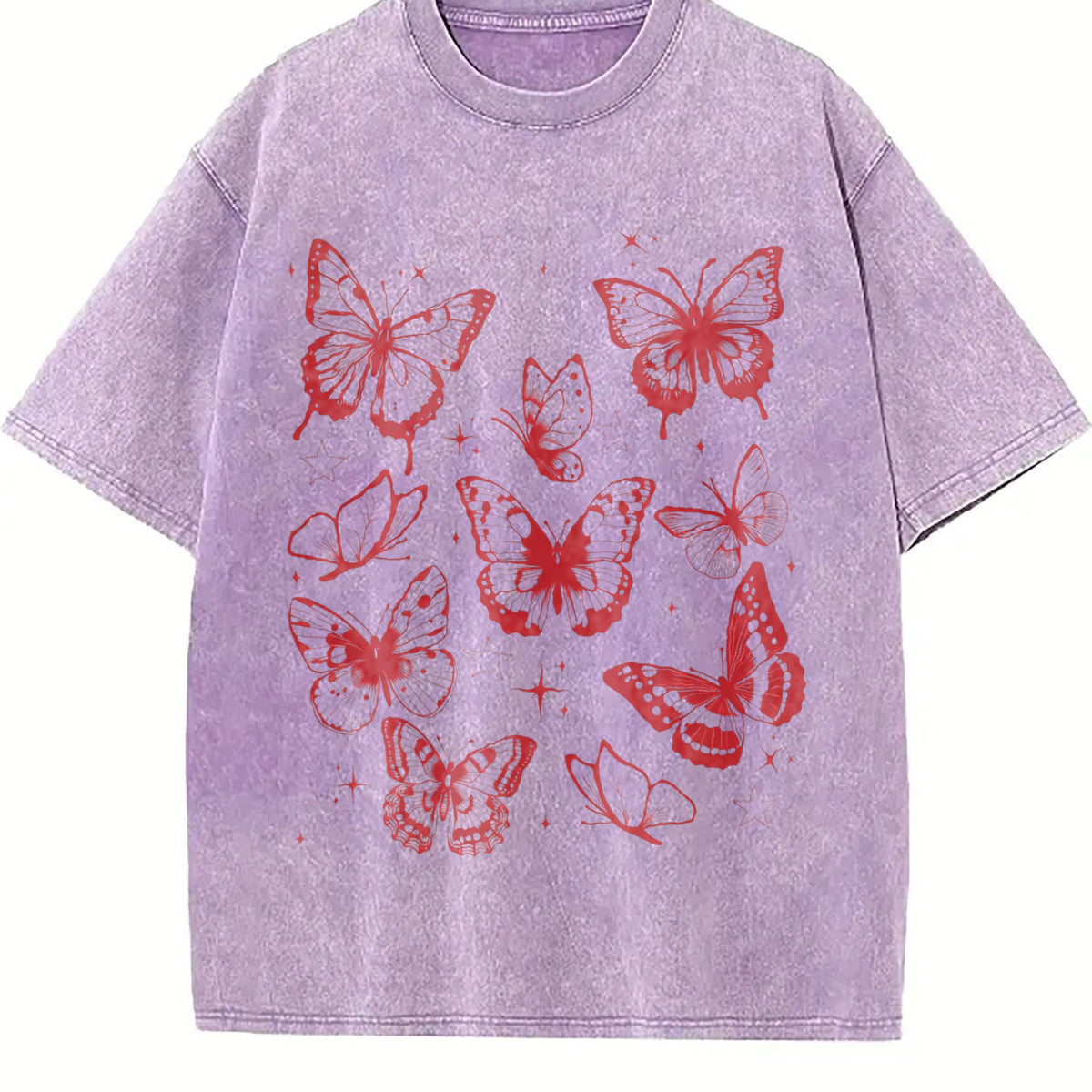 Butterflies 90s Vintage Washed T-Shirt product image 6