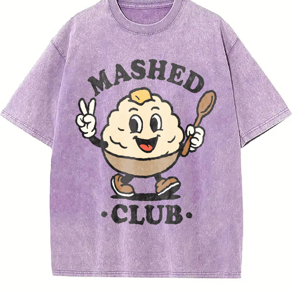 Mashed Potatoes Club : Funny Potato Mascot Vintage Washed product image 6