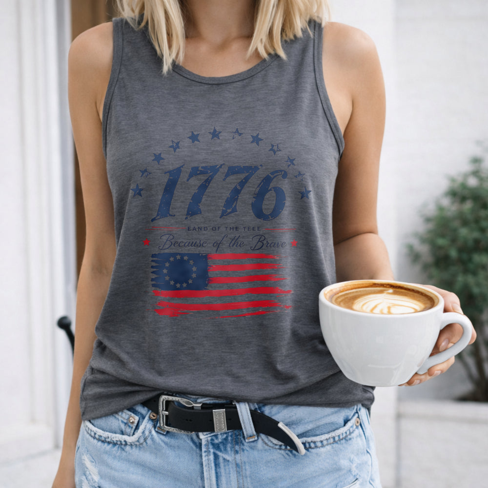 Land Of The Free Women's Tank Top