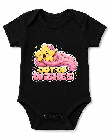 Out Of Wishes - Cute Yawning Shooting Star Tired Graphic product image 3