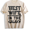 Funny Daughter Wife Slogan Vintage Washed T-Shirt product image 1
