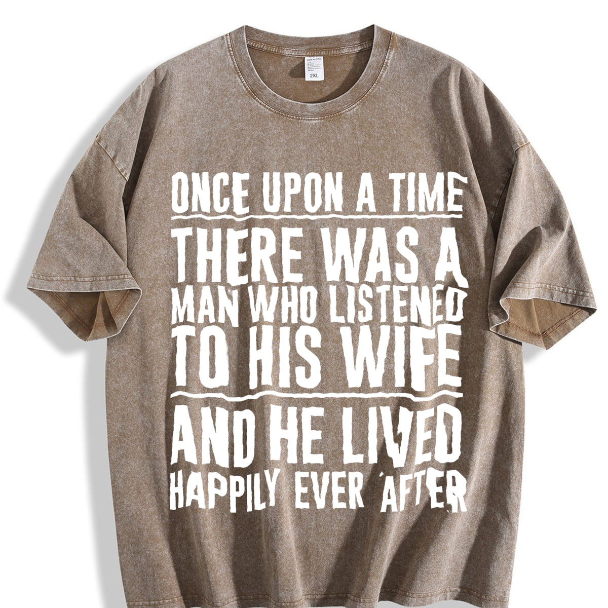 Funny Daughter Wife Slogan Vintage Washed T-Shirt product image 3