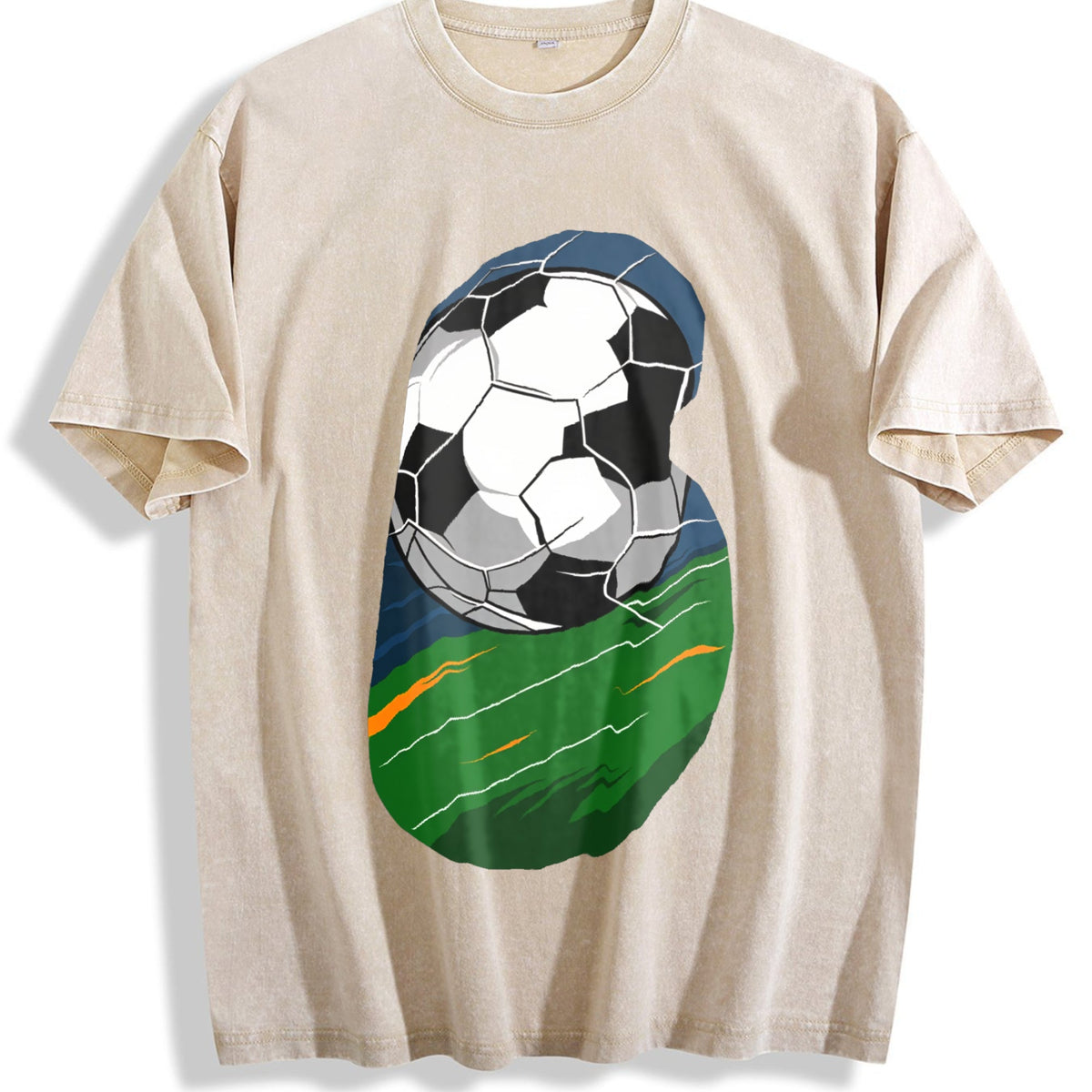 Global Soccer Fan Vintage Washed T-Shirt product image 1