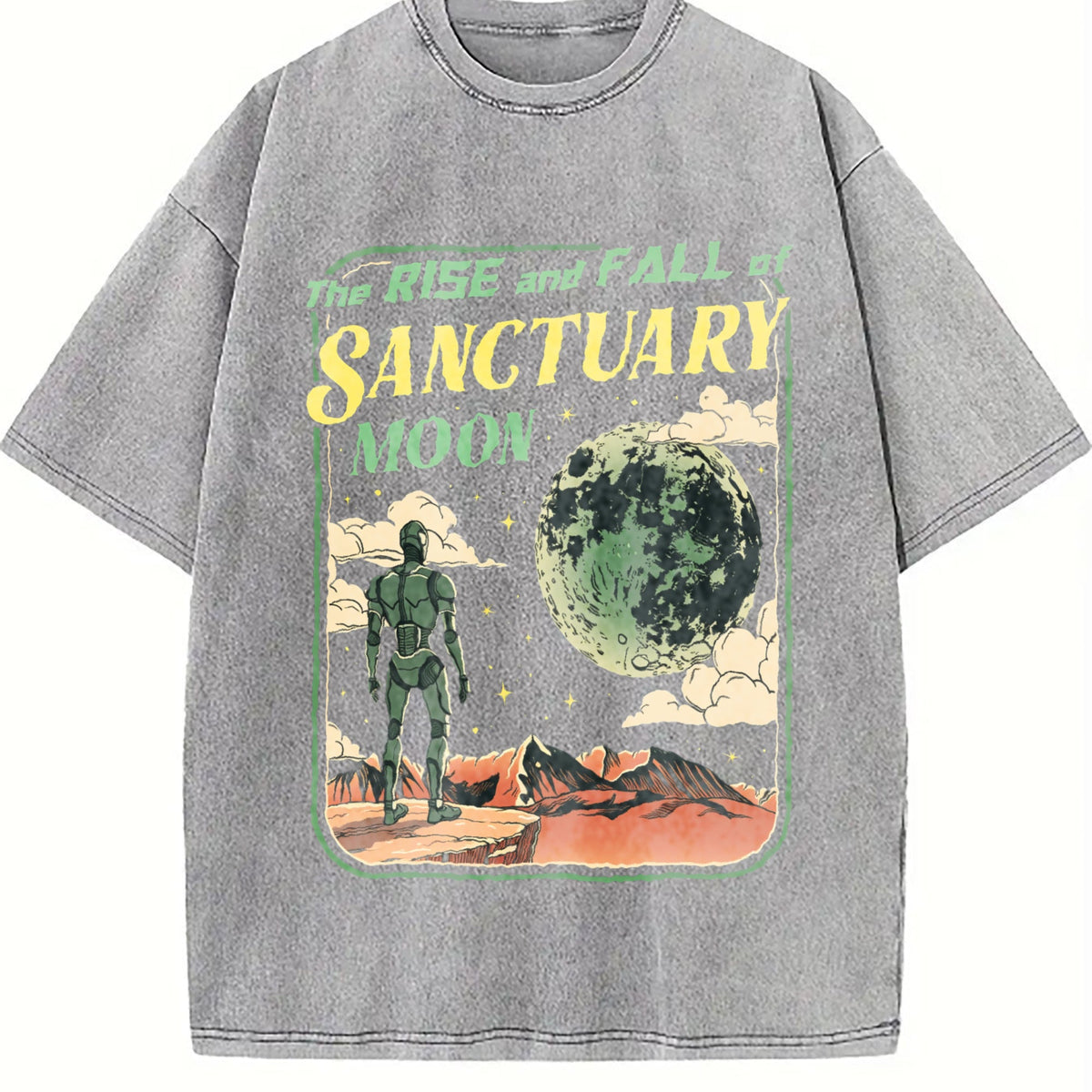 The Rise and Fall of Sanctuary Moon Vintage Washed T-Shirt product image 5