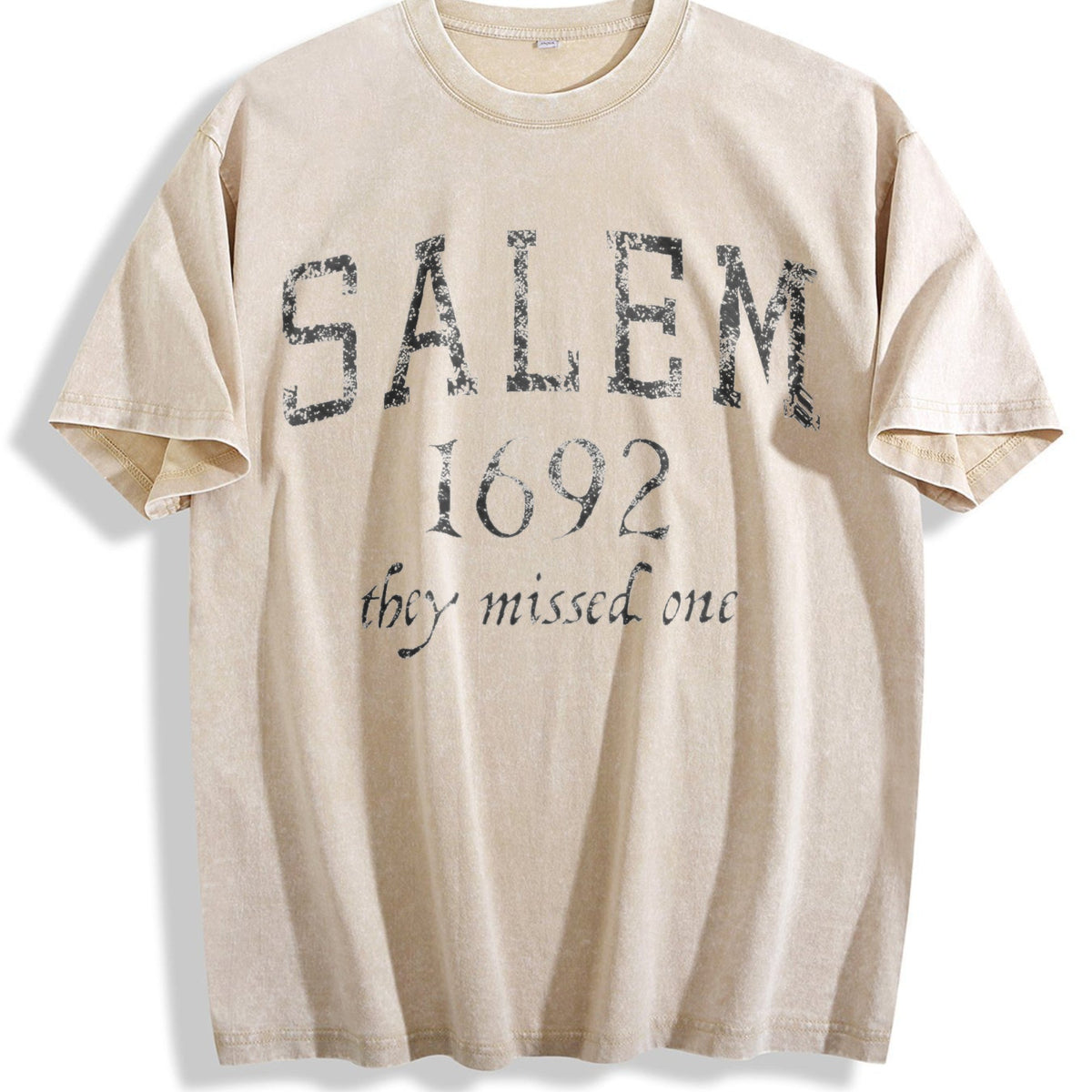 Salem Mass 1692 Funny Halloween Witch Broom Joke Vintage product image 1
