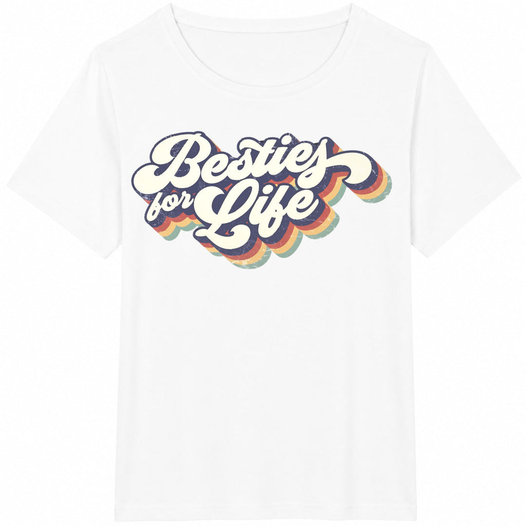 Besties For Life : Bff Matching Cotton T-Shirt product image 2