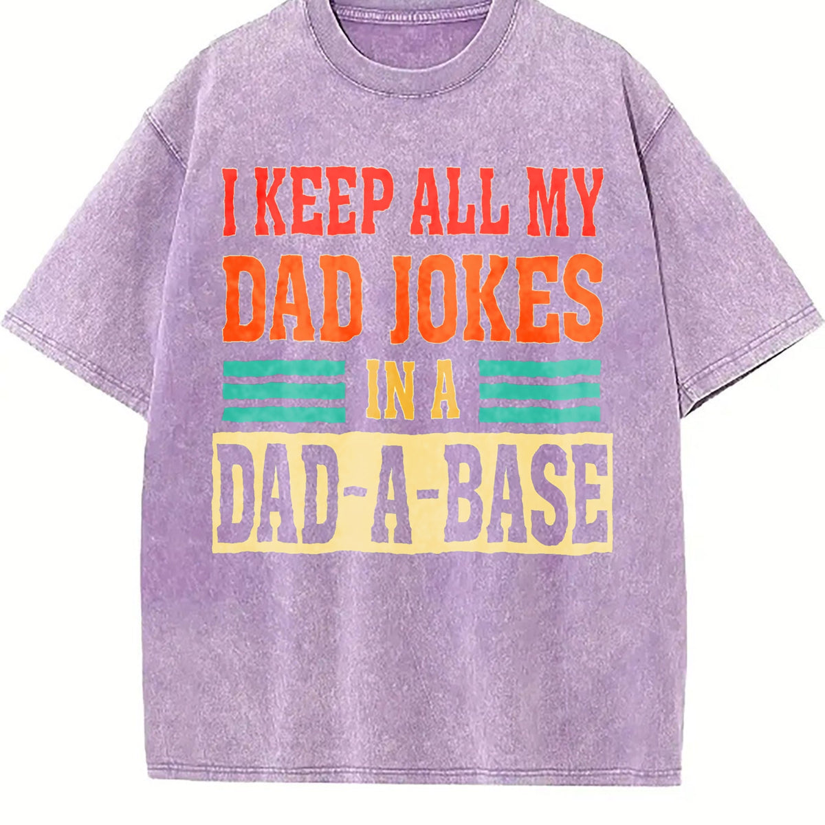 I Keep All My Dad Jokes In A Dad-a-base Vintage Washed product image 6