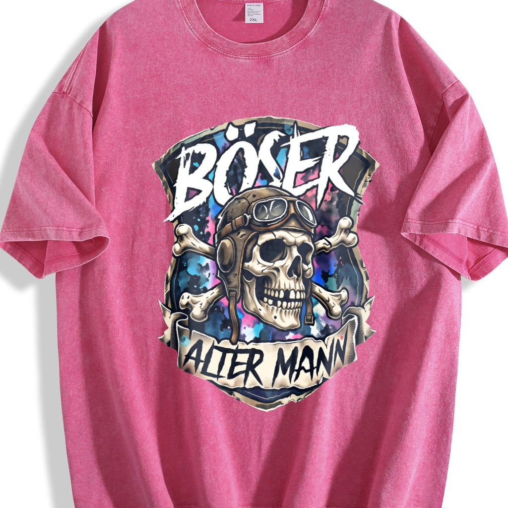 Evil Old Man Skull Y2K 100 Boxy Aesthetic Summer Vibes product image 7