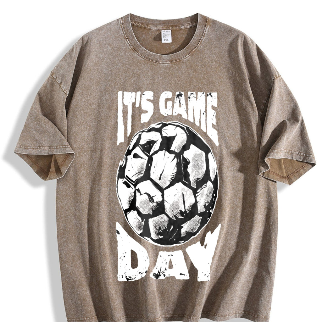 Global Soccer Fan Vintage Washed T-Shirt product image 3