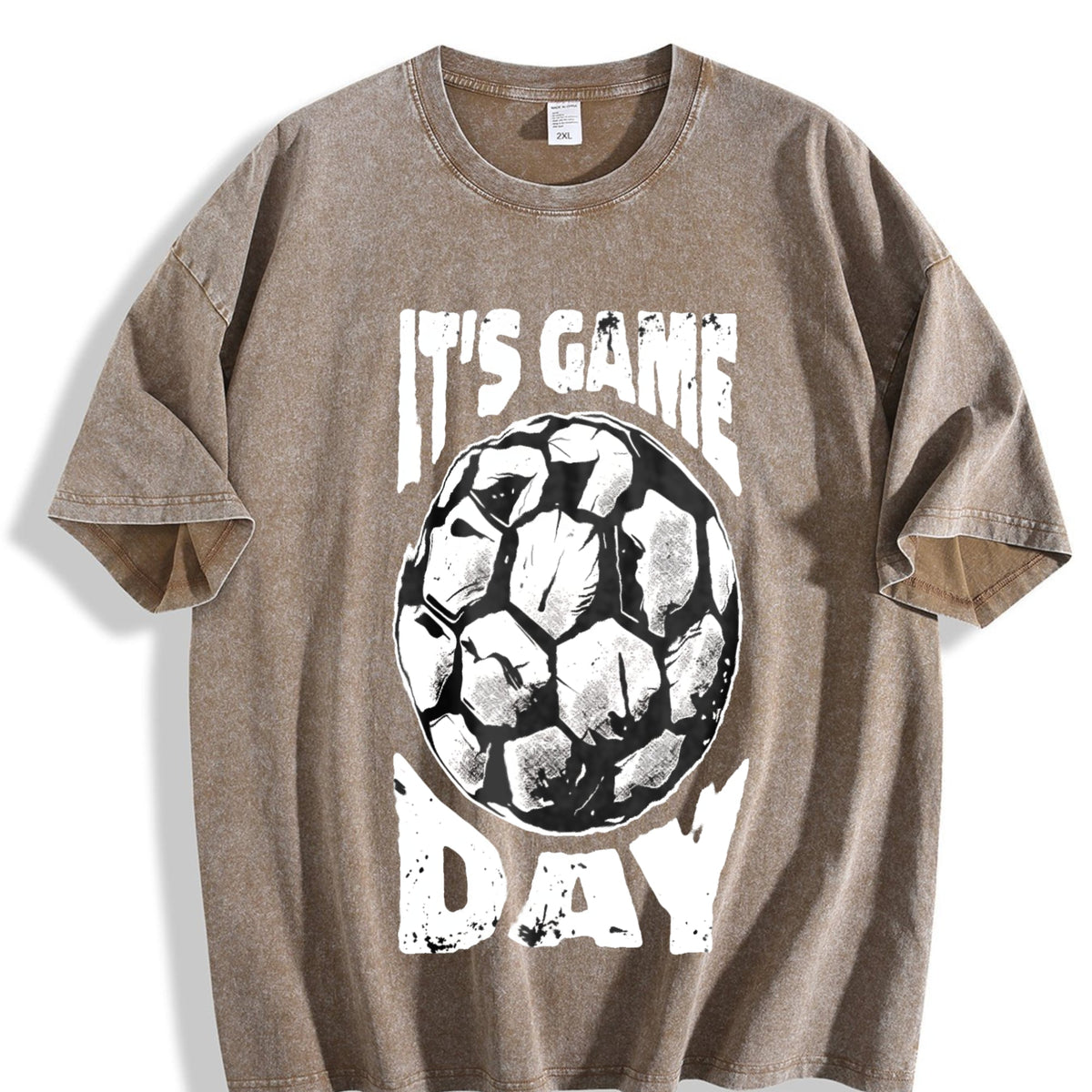 Global Soccer Fan Vintage Washed T-Shirt product image 3