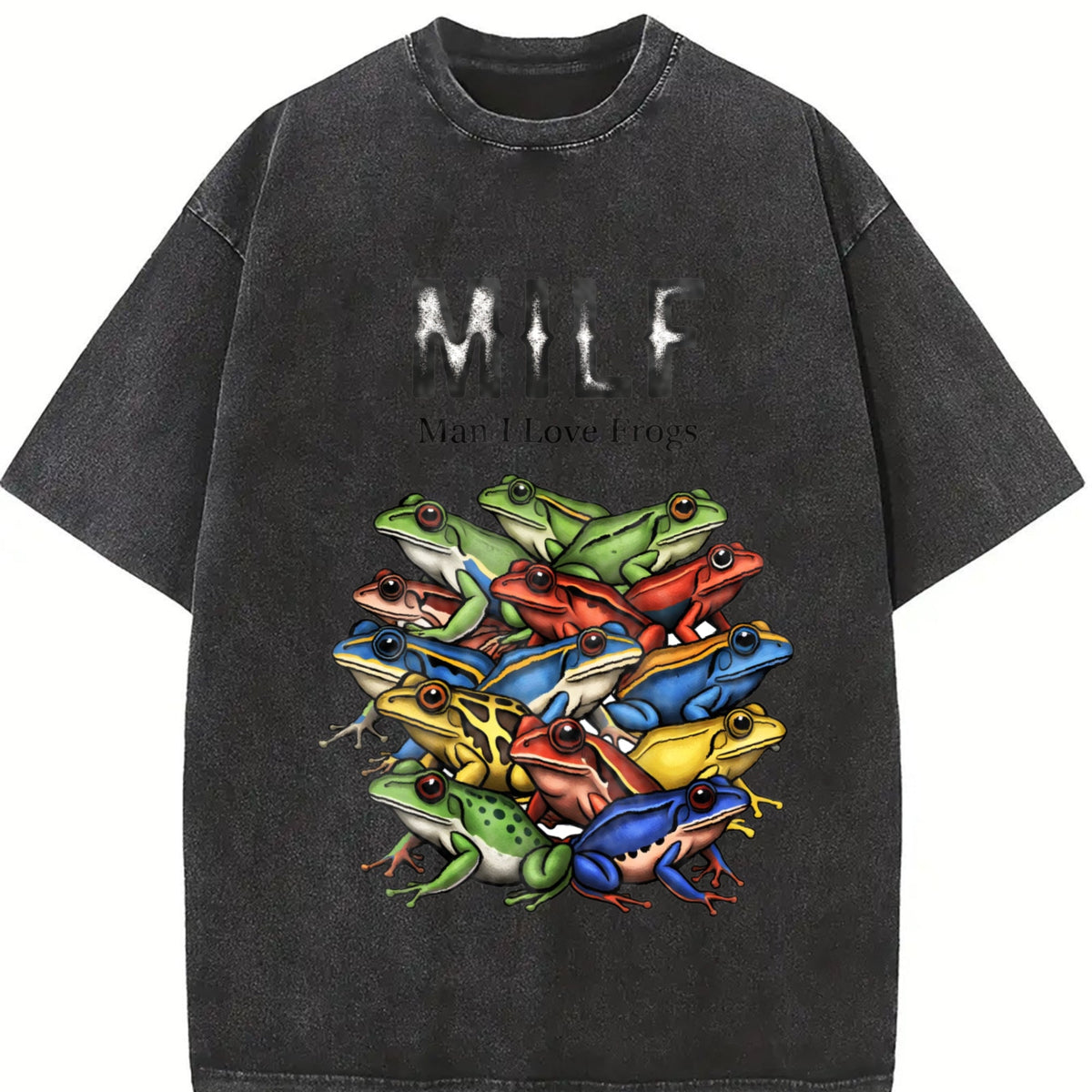 Milf 90s Vintage Washed T-Shirt product image 2