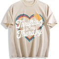 Thrifting Is My Therapy Vintage Washed T-Shirt product image 1